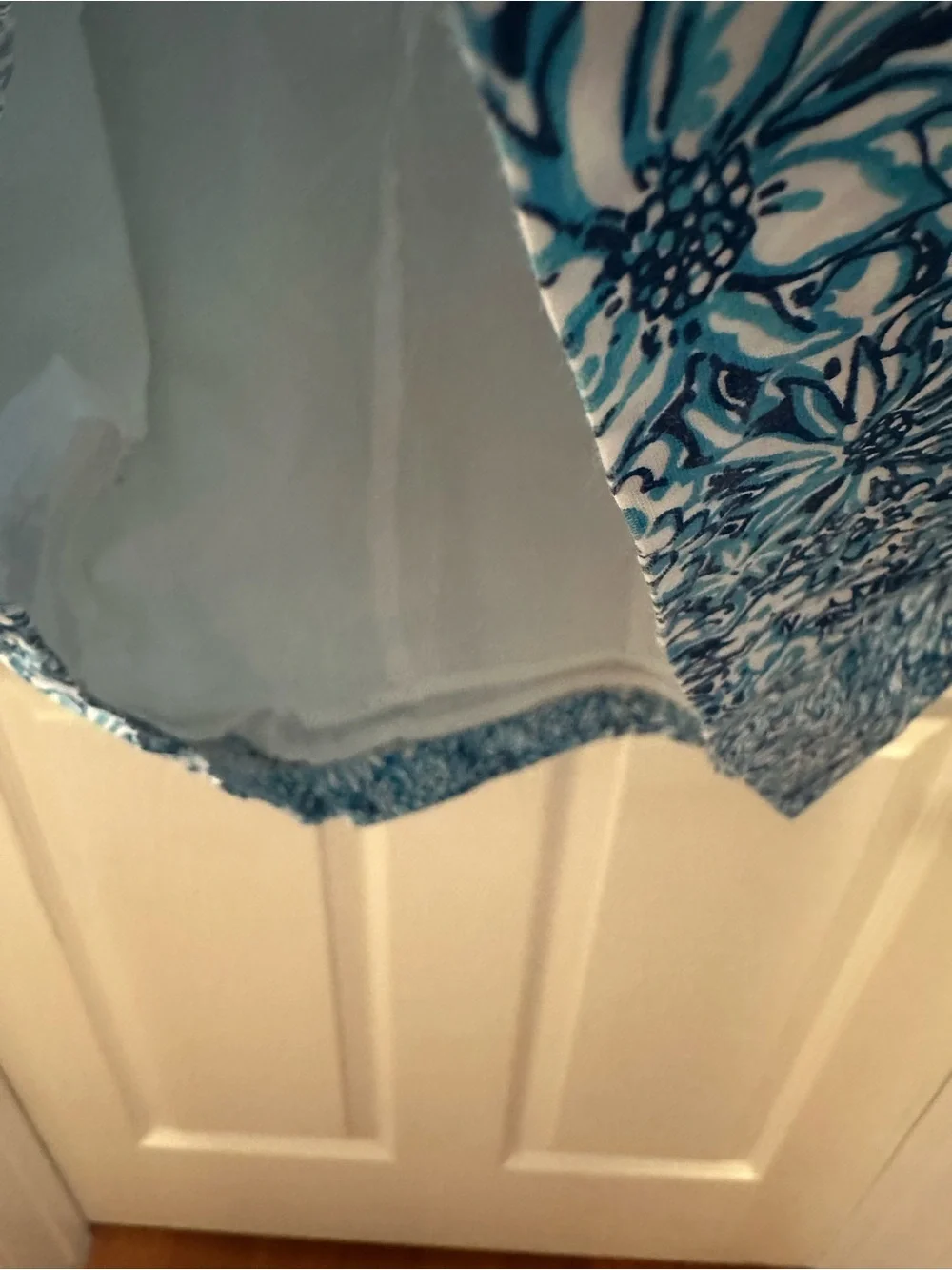 Lilly Pulitzer Gulianna
Stretch Shift Dress in Cumulus Blue Blooming Together - Picture 10 of 10